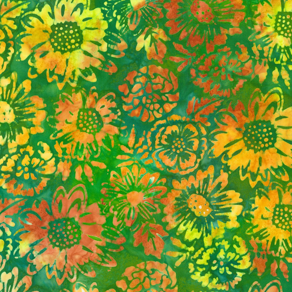 Artisan Batiks:  Bees and Flowers fabric