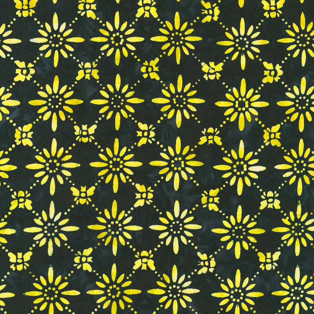 Artisan Batiks:  Bees and Flowers fabric