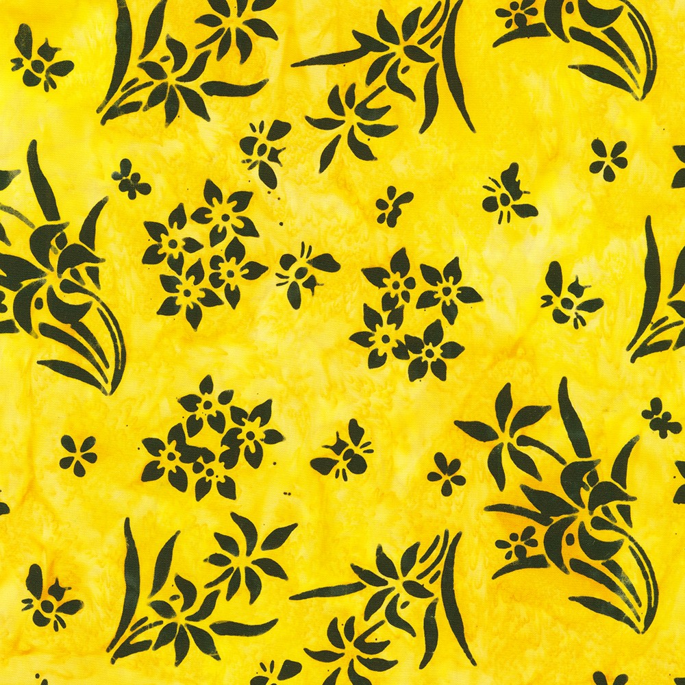 Artisan Batiks:  Bees and Flowers fabric