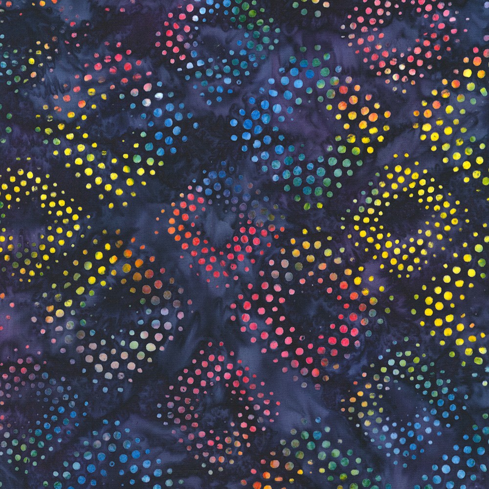 Artisan Batiks: Dotted fabric