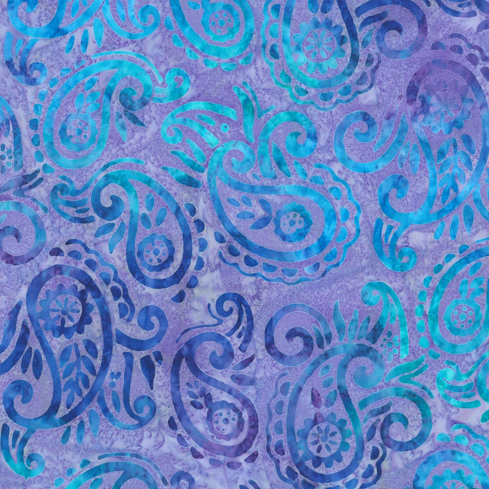 Artisan Batiks: Paisley Bouquet fabric