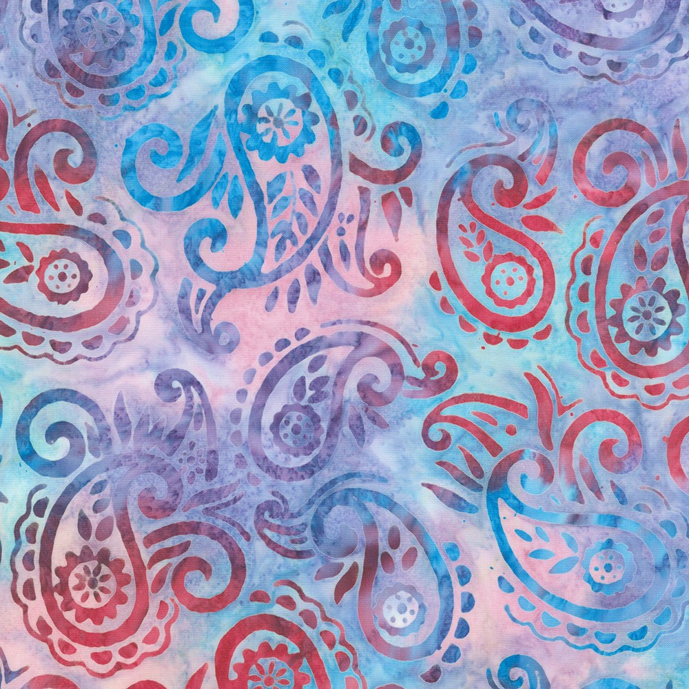 Artisan Batiks: Paisley Bouquet fabric