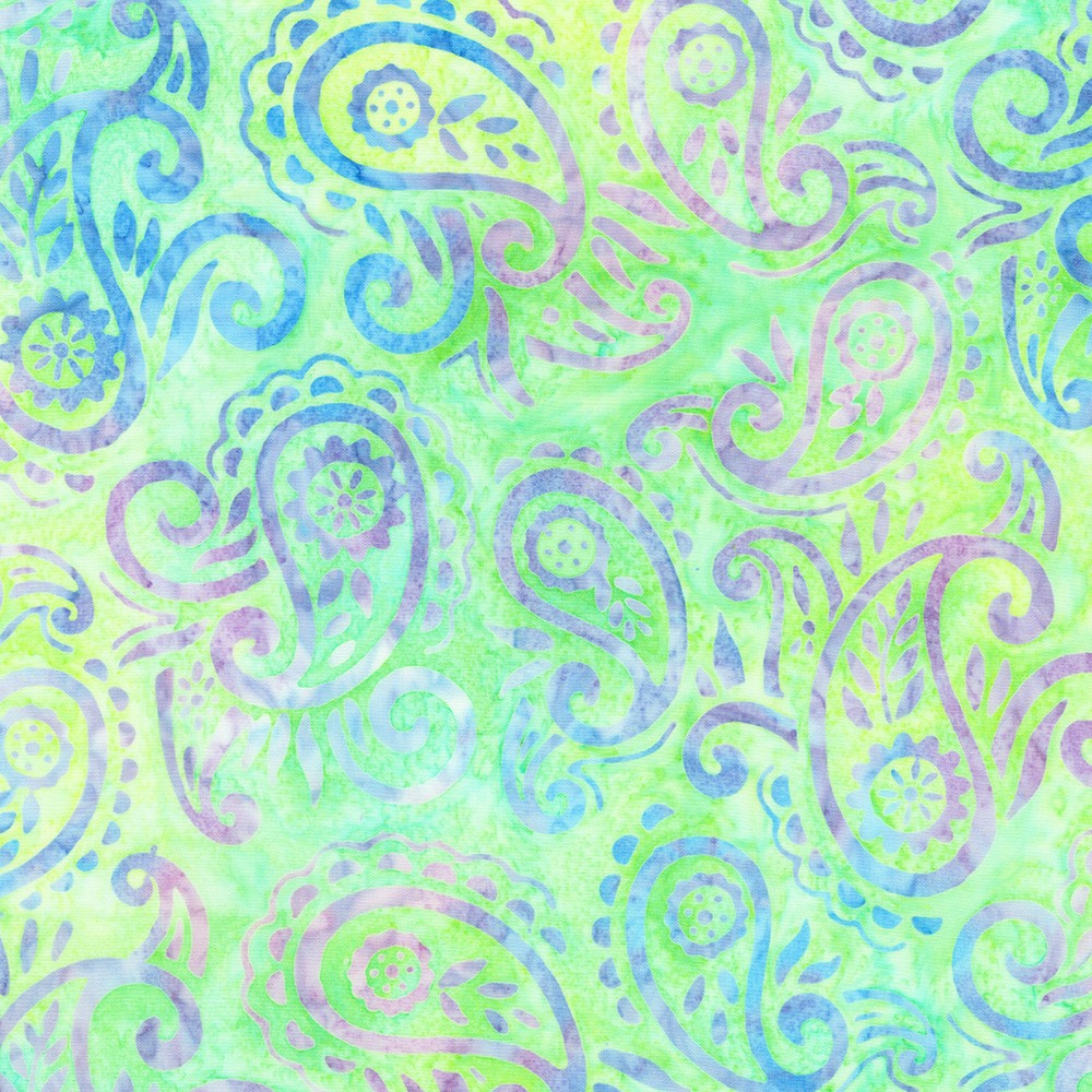 Artisan Batiks: Paisley Bouquet fabric