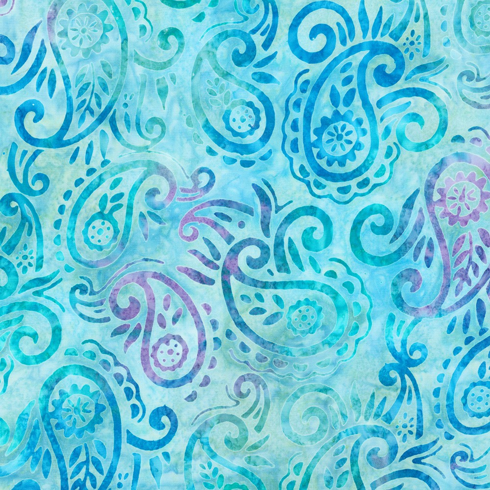 Artisan Batiks: Paisley Bouquet fabric