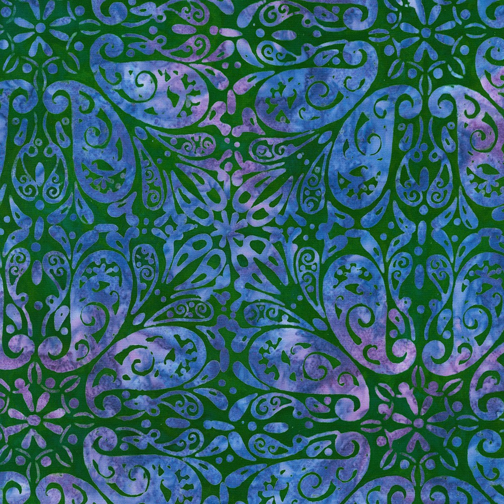 Artisan Batiks: Paisley Bouquet fabric