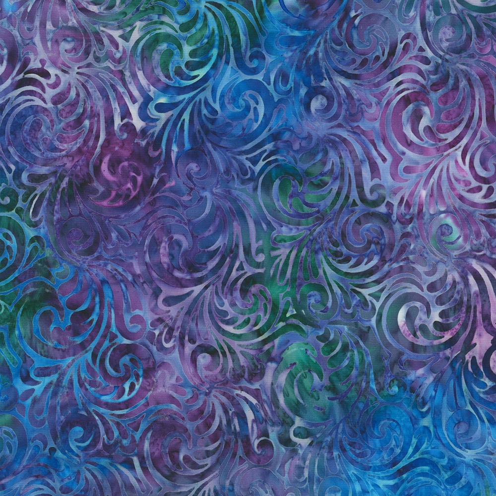 Artisan Batiks: Paisley Bouquet fabric
