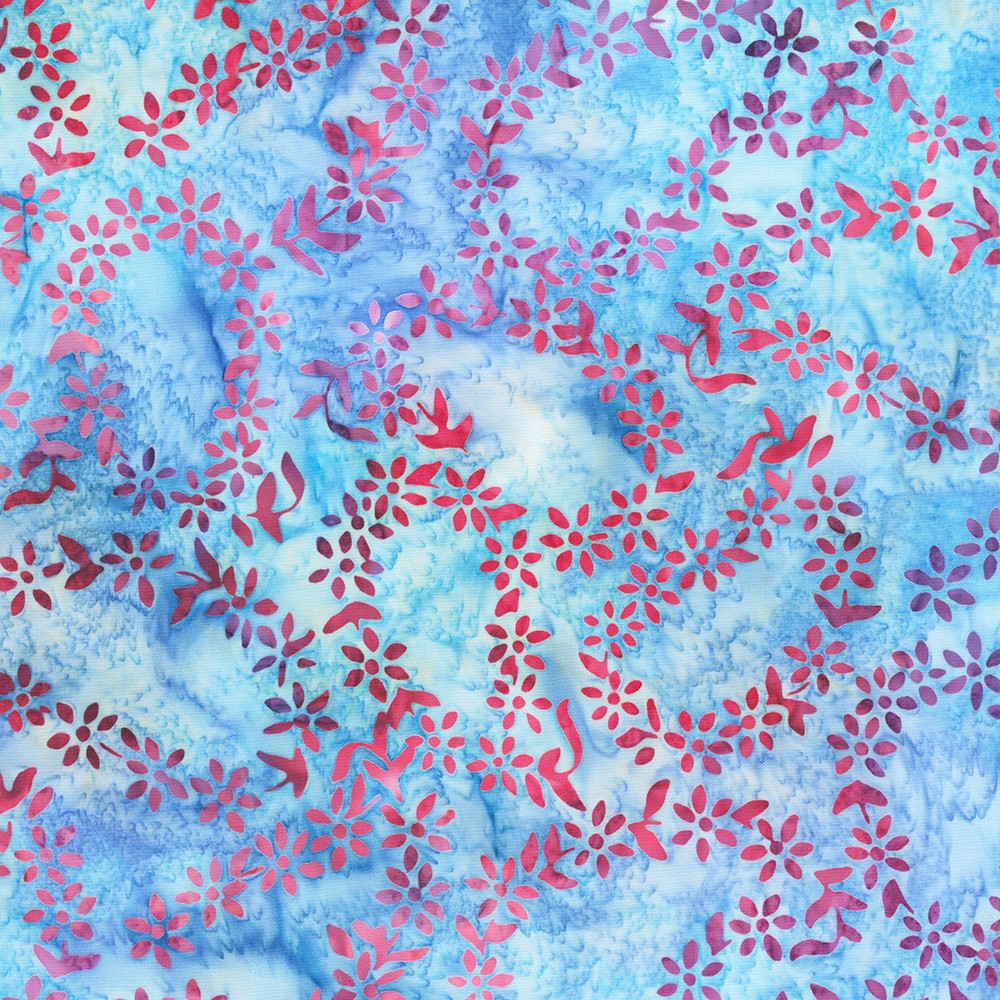 Artisan Batiks: Paisley Bouquet fabric