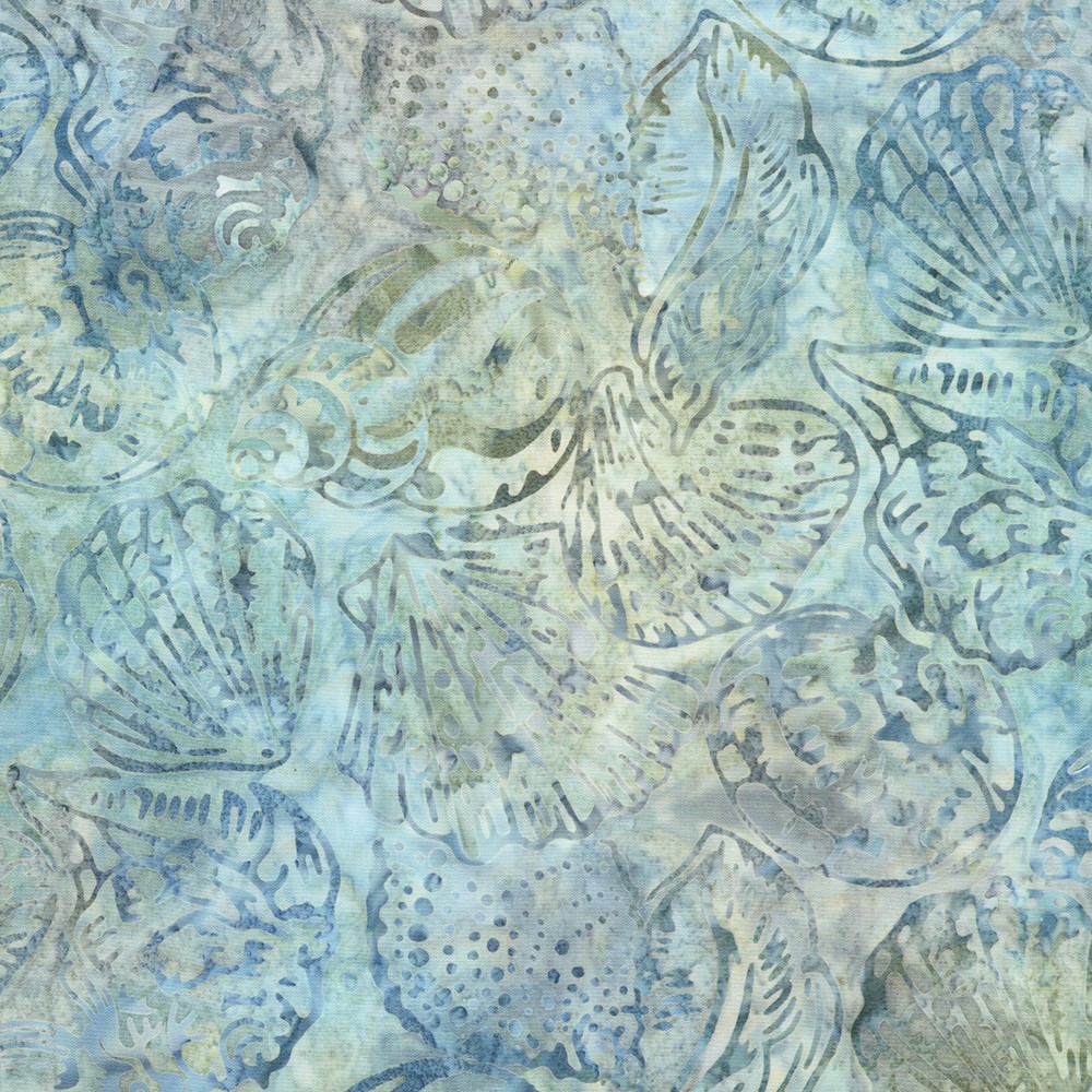 Artisan Batiks: Coastal Shells fabric