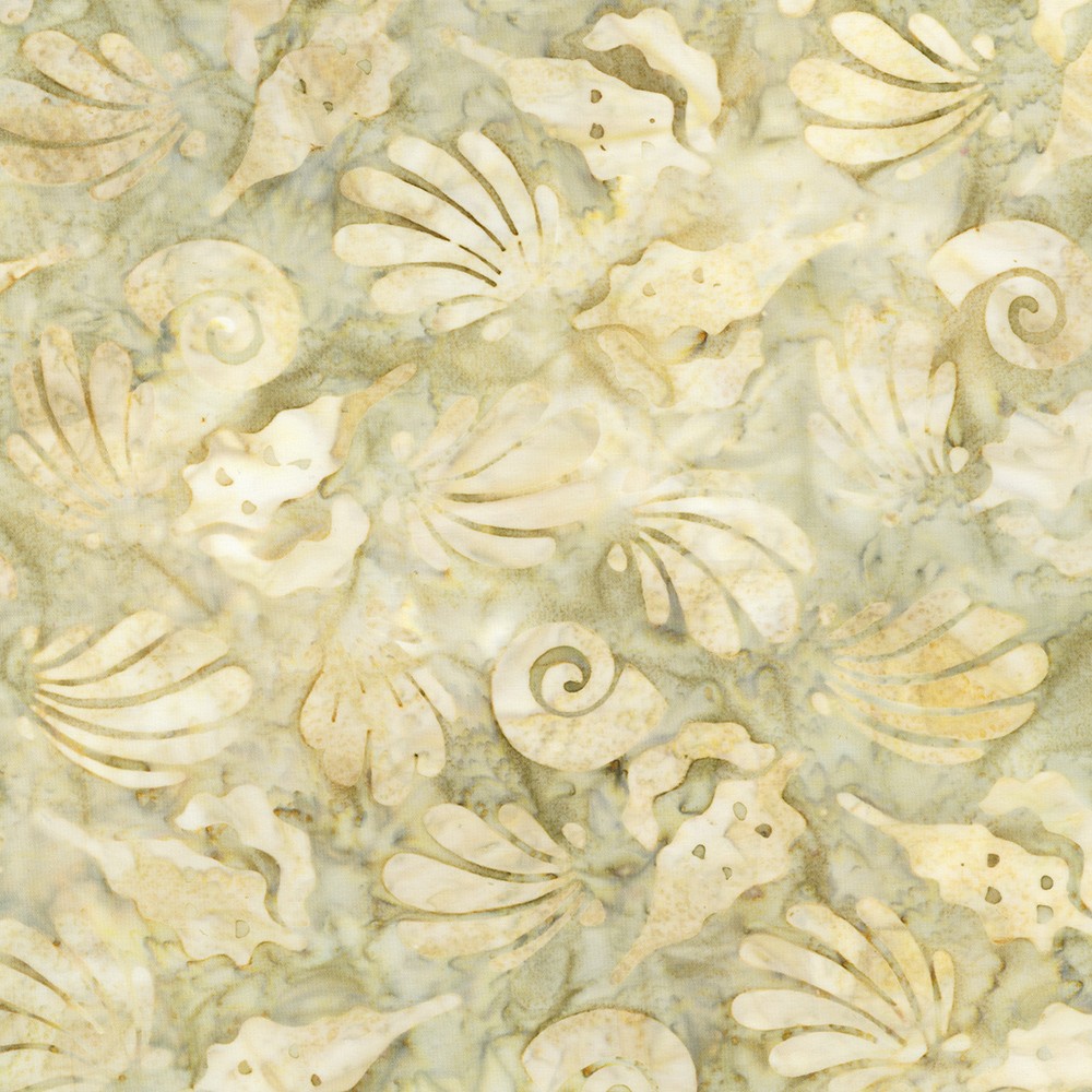 Artisan Batiks: Coastal Shells fabric