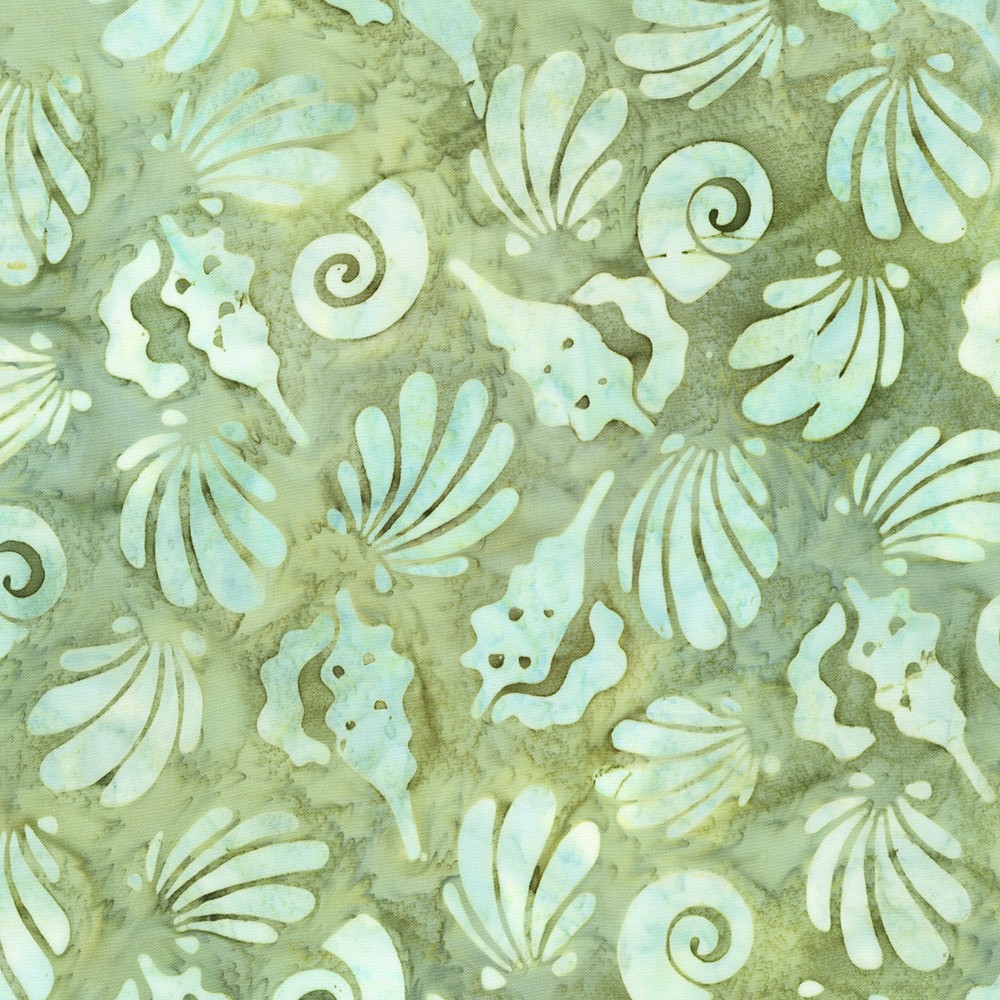 Artisan Batiks: Coastal Shells fabric