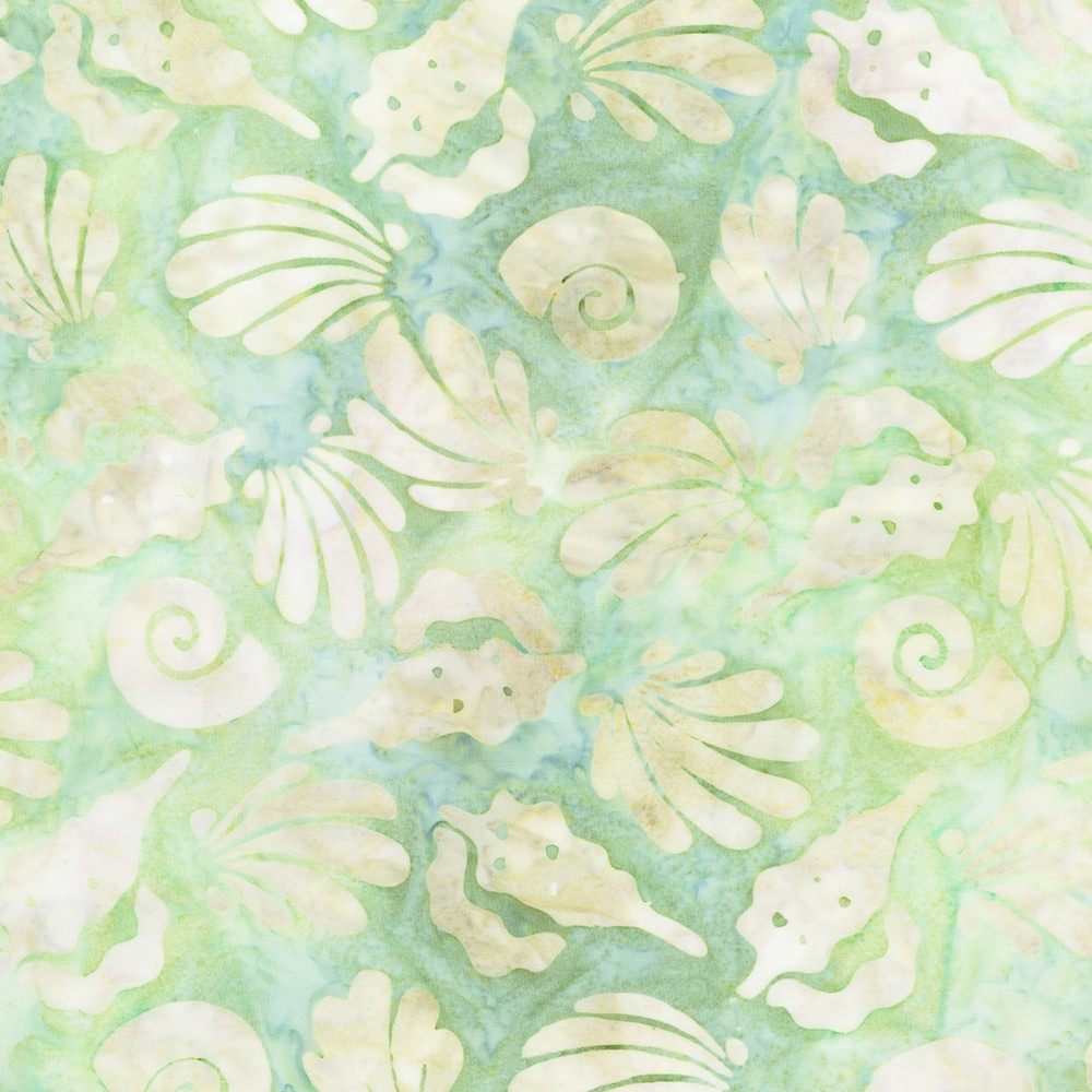 Artisan Batiks: Coastal Shells fabric