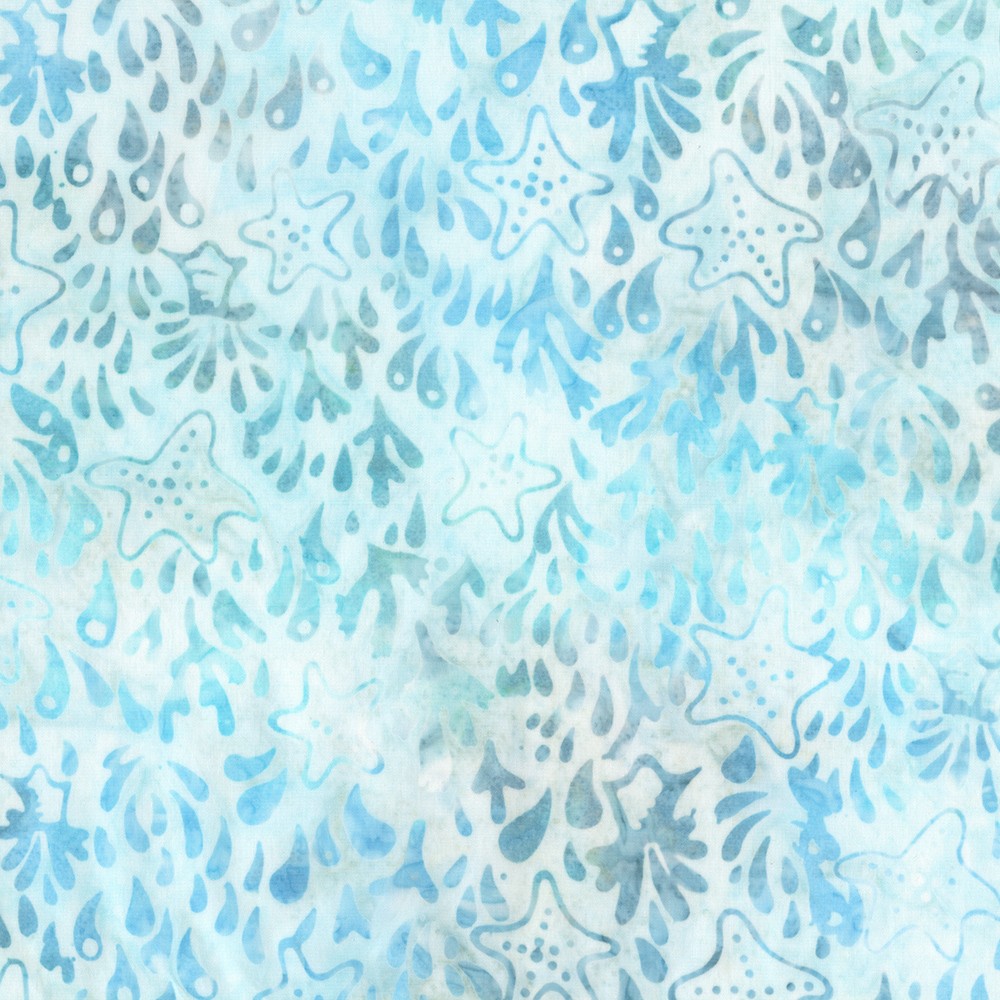 Artisan Batiks: Coastal Shells fabric