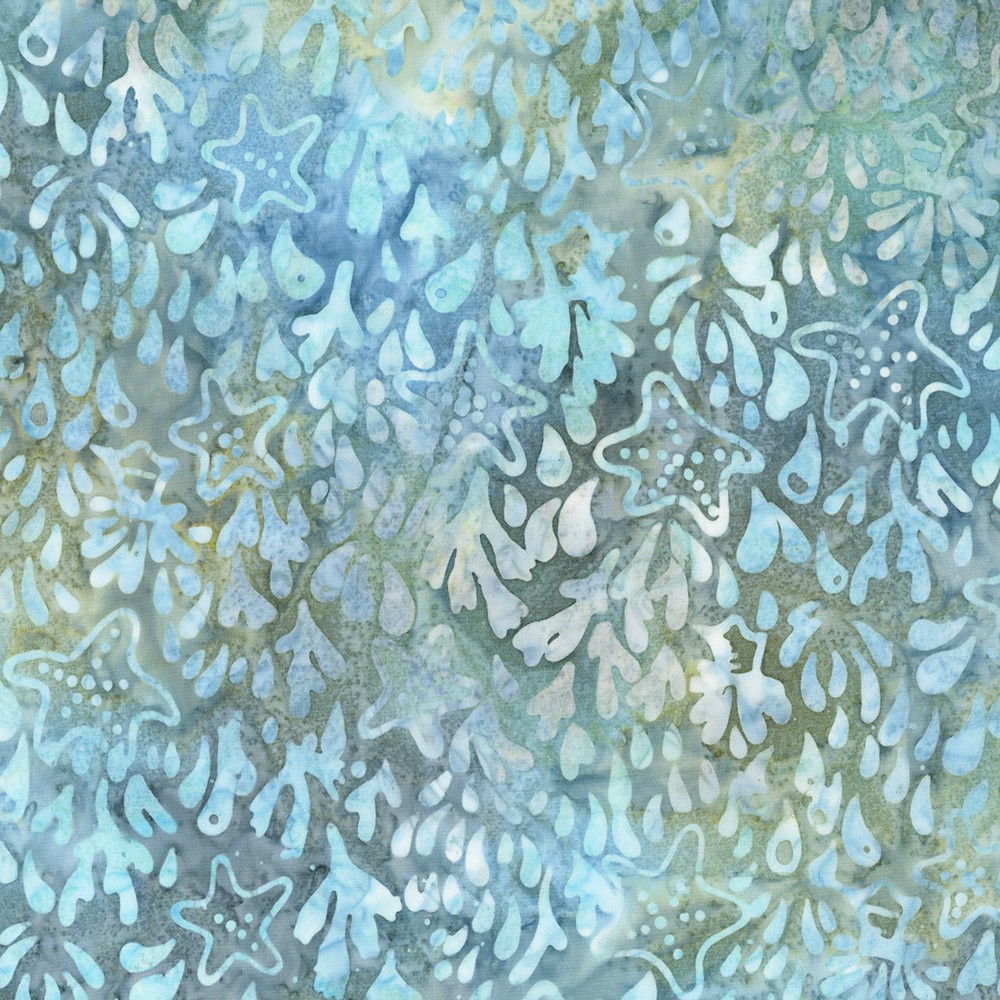 Artisan Batiks: Coastal Shells fabric