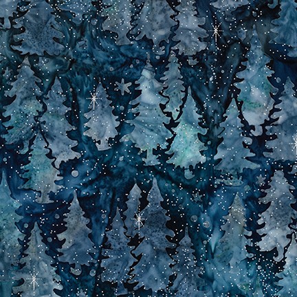 Artisan Batiks: Magical Winter fabric