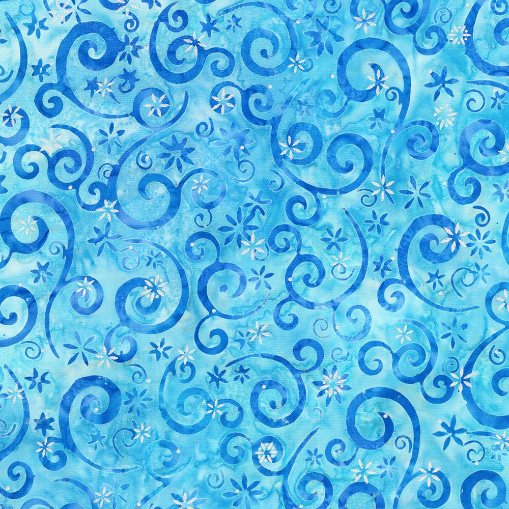 Artisan Batiks: Snowscape fabric