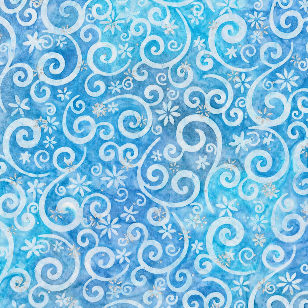 Artisan Batiks: Snowscape fabric