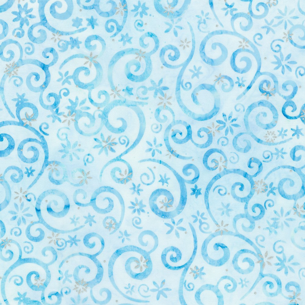 Artisan Batiks: Snowscape fabric
