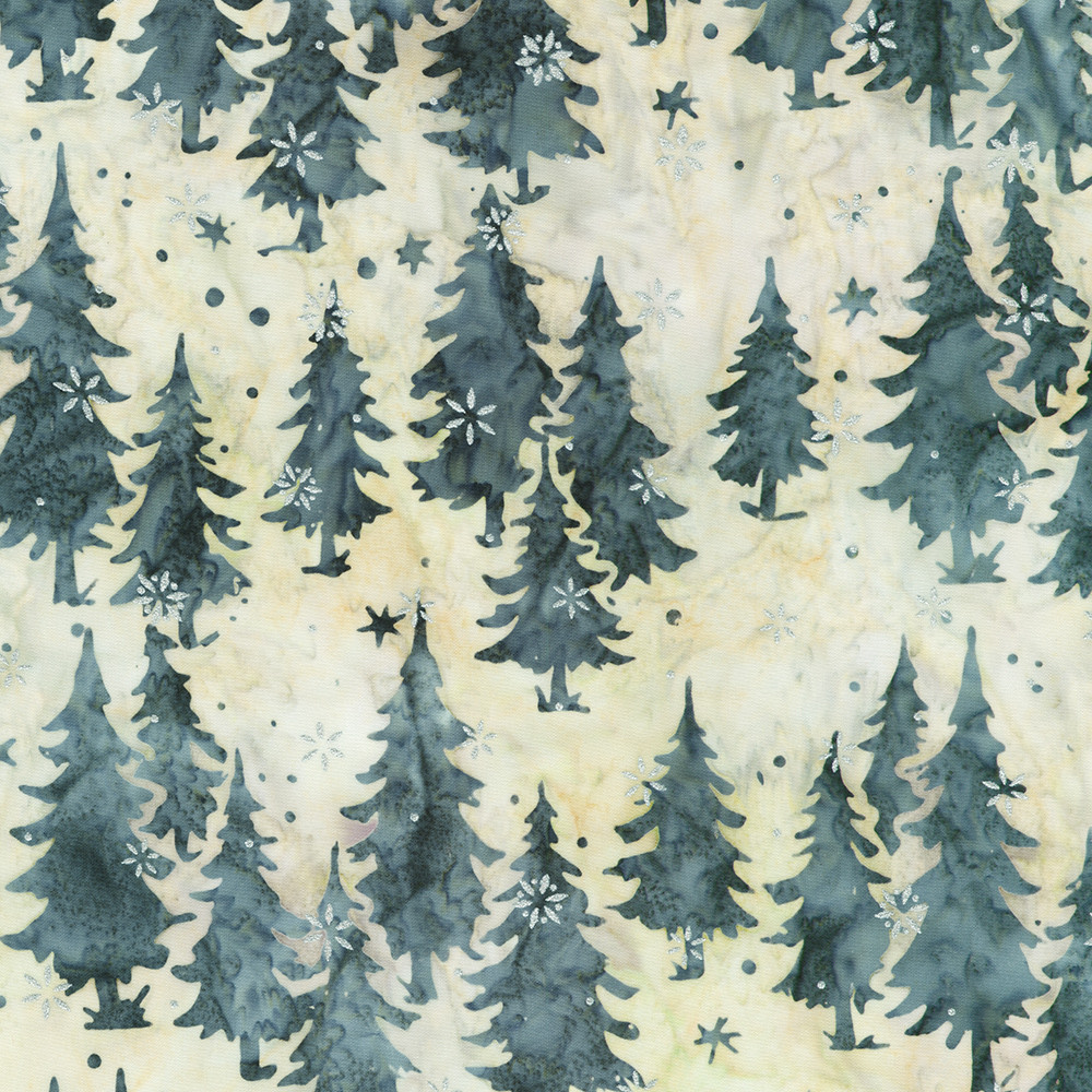 Artisan Batiks: Winter Pines fabric
