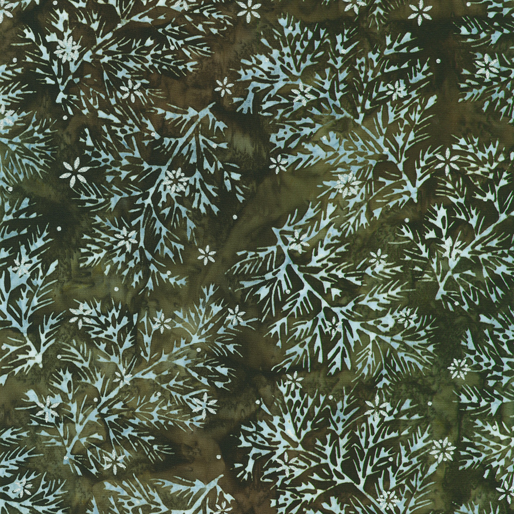 Artisan Batiks: Winter Pines fabric