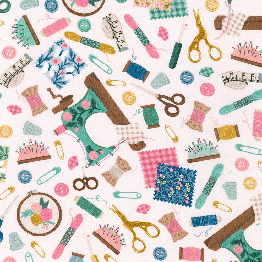 Sewing Basket fabric