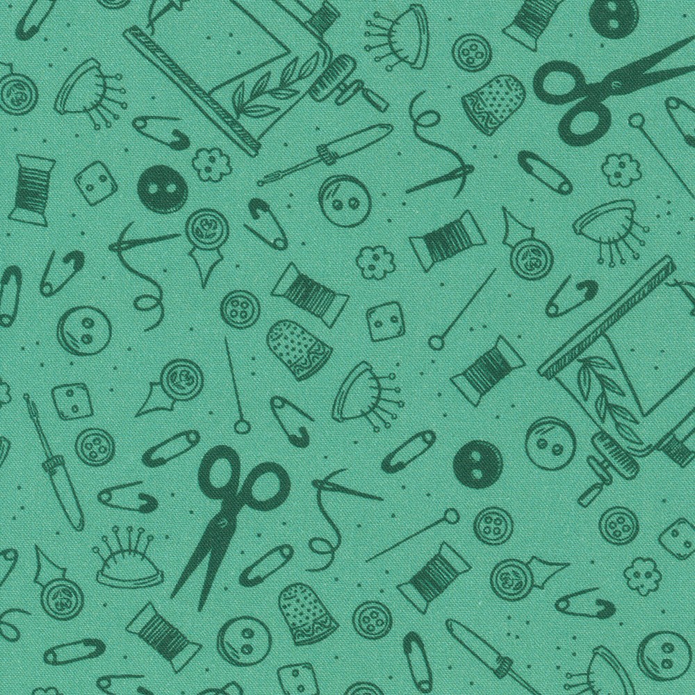 Sewing Basket fabric