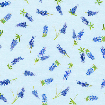 Texas In Bloom fabric