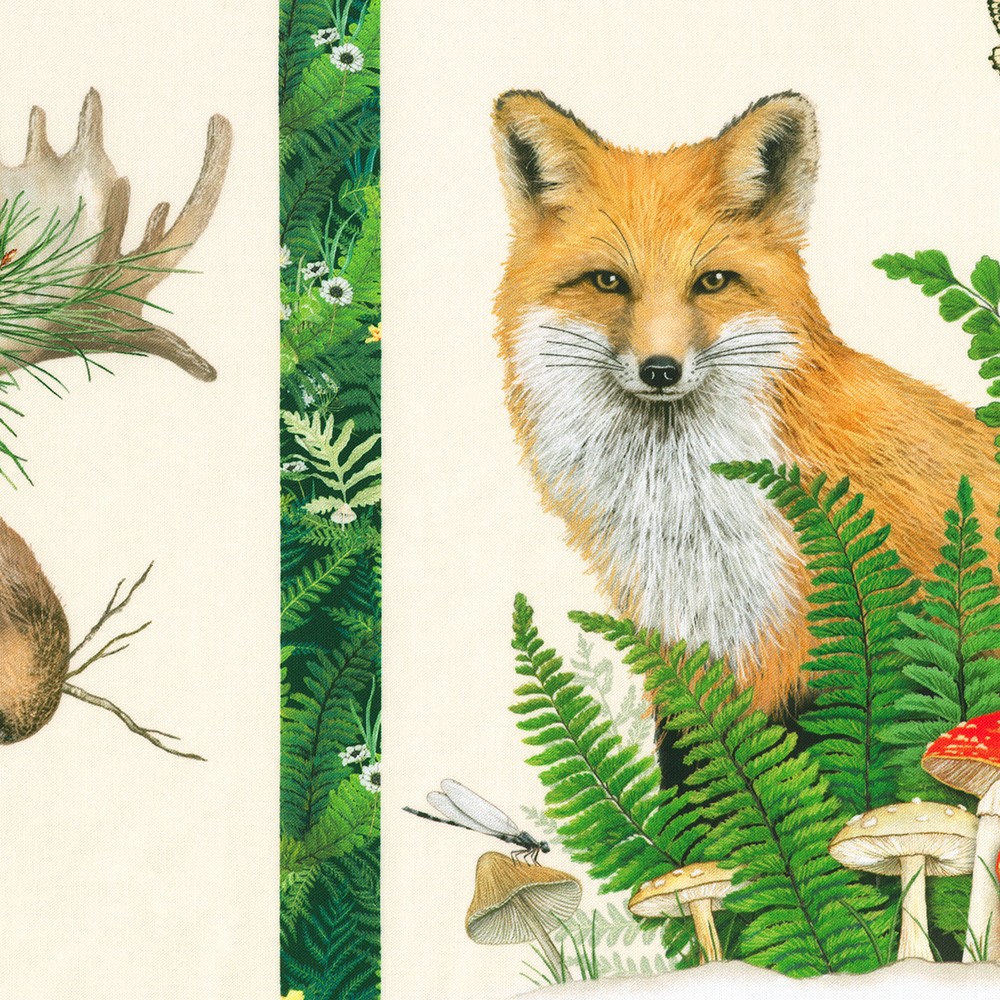 Fernwood Friends fabric