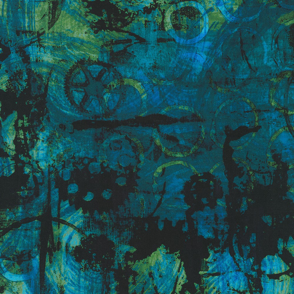 Wishwell: Industrial Imprints fabric