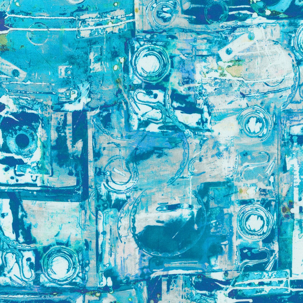 Wishwell: Industrial Imprints fabric