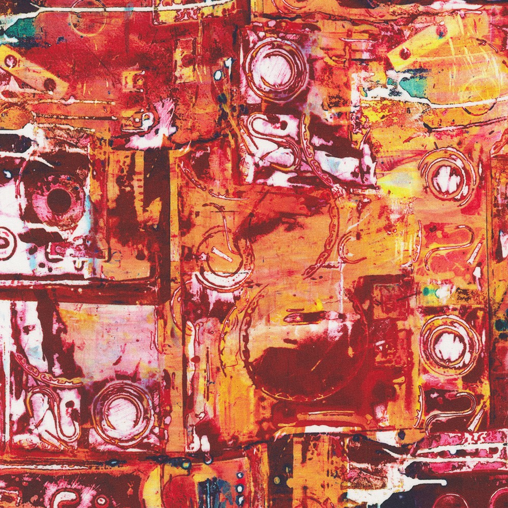 Wishwell: Industrial Imprints fabric