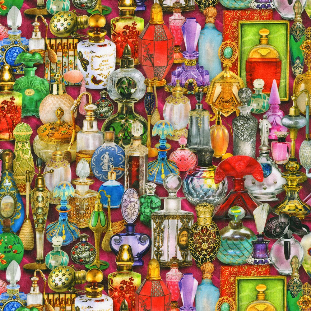 Library of Rarities fabric