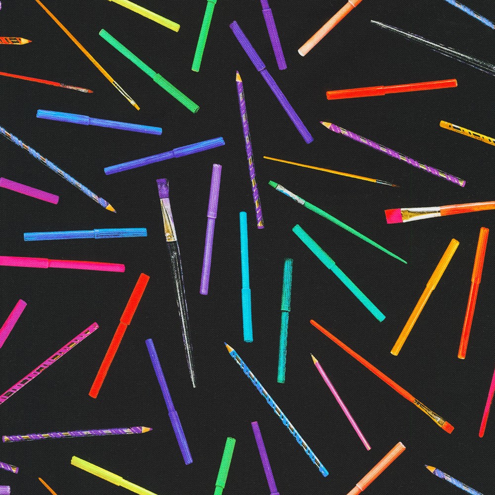 Rainbow Crafter's Stash fabric