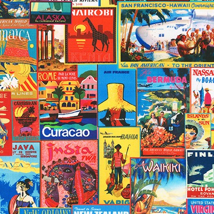 Library of Rarities fabric