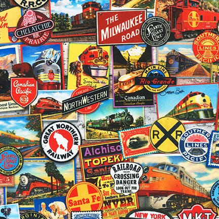 Library of Rarities fabric