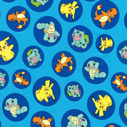 Pokémon fabric