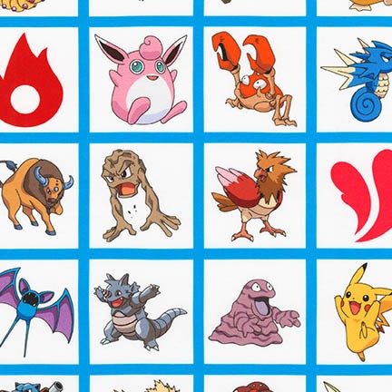 Pokémon fabric