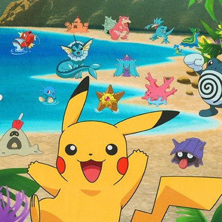 Pokémon fabric