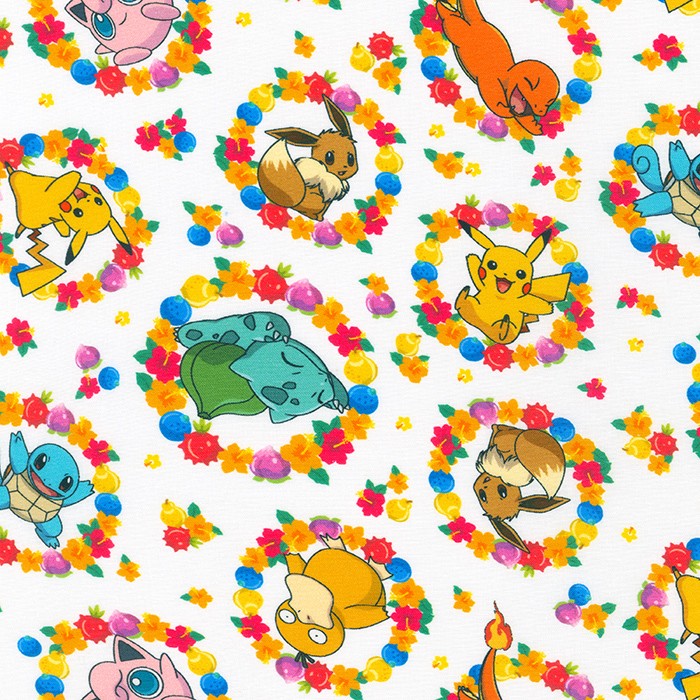 Sunny Days Pokemon fabric