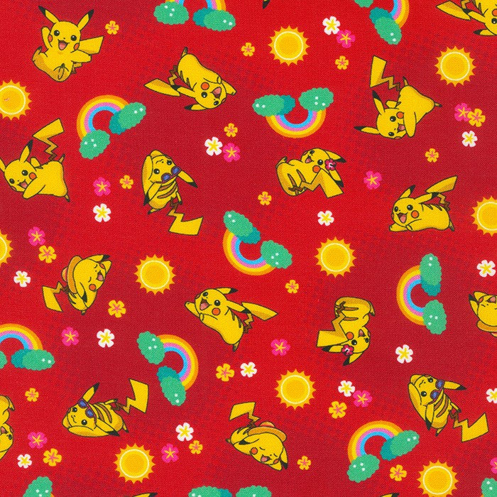 Sunny Days Pokemon fabric