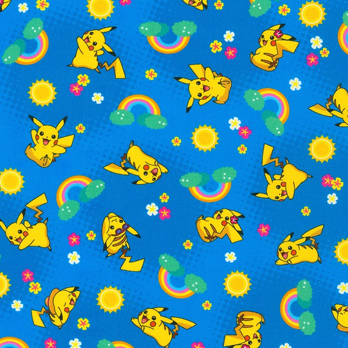 Sunny Days Pokemon fabric