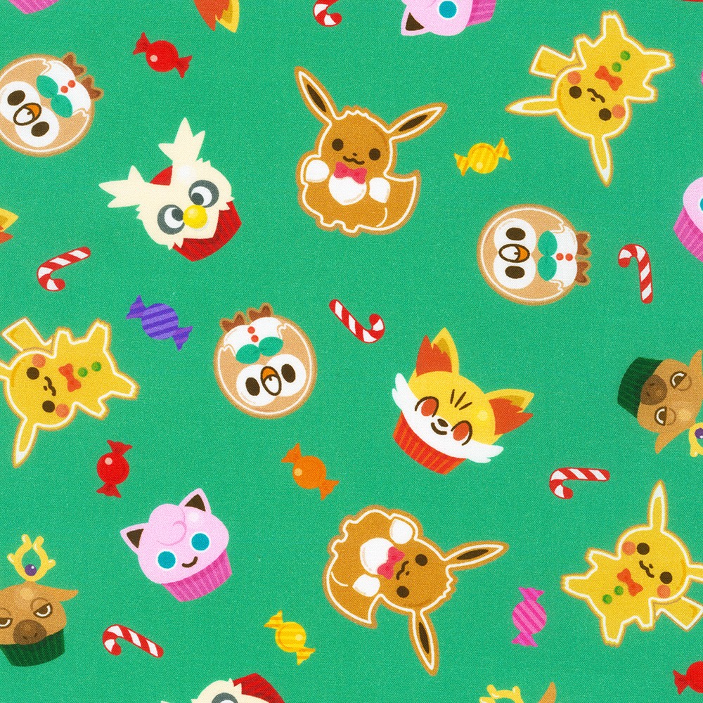 Pikachu's Holiday fabric