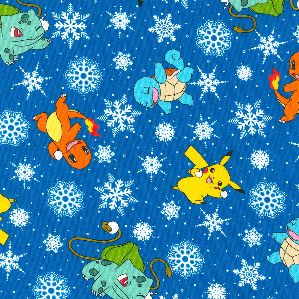 Pikachu's Holiday fabric