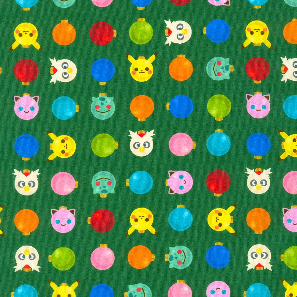 Pikachu's Holiday fabric