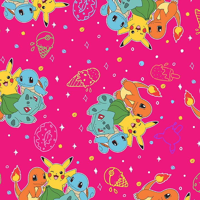 Pokémon fabric
