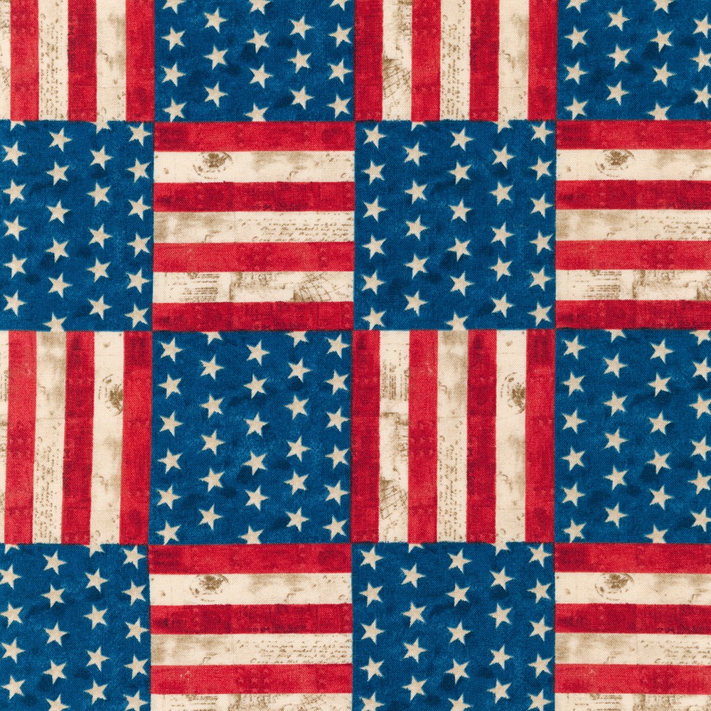 America The Beautiful fabric
