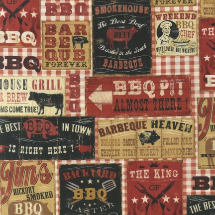 BBQ fabric