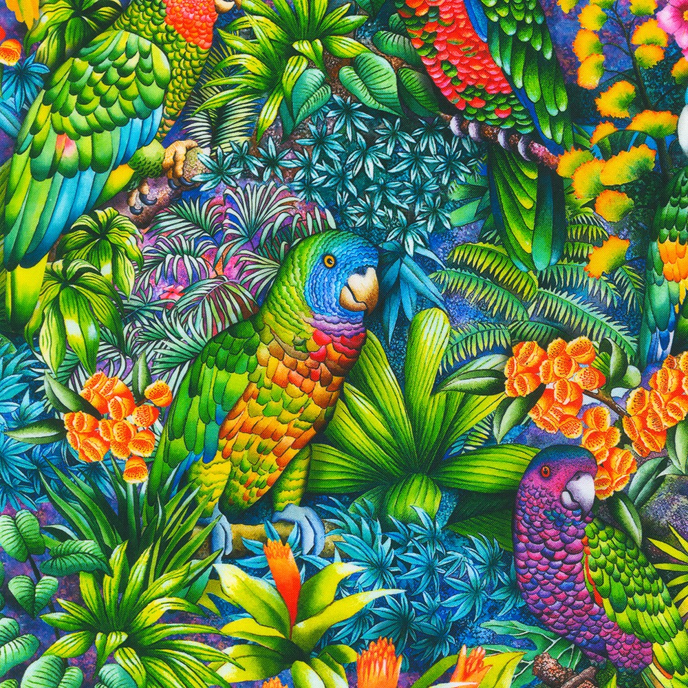 Tropical Canyon fabric