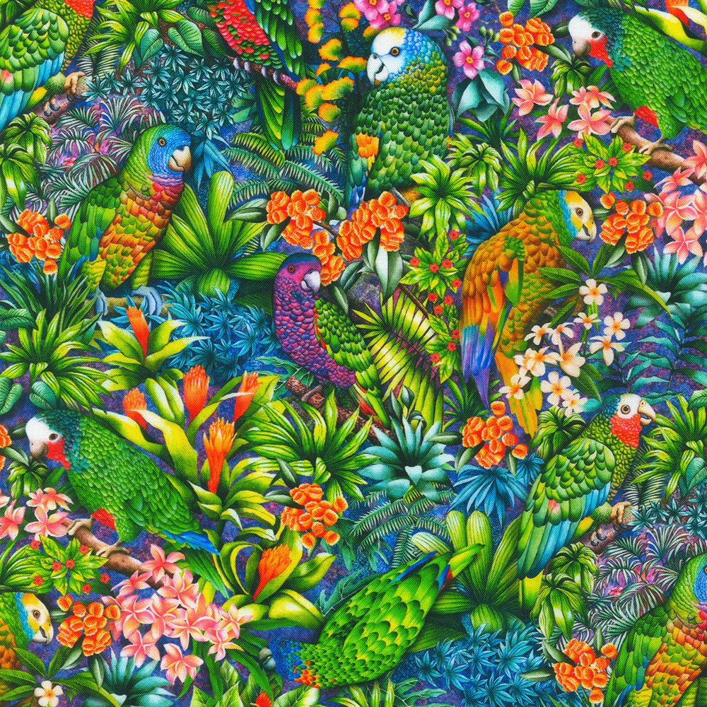 Tropical Canyon fabric