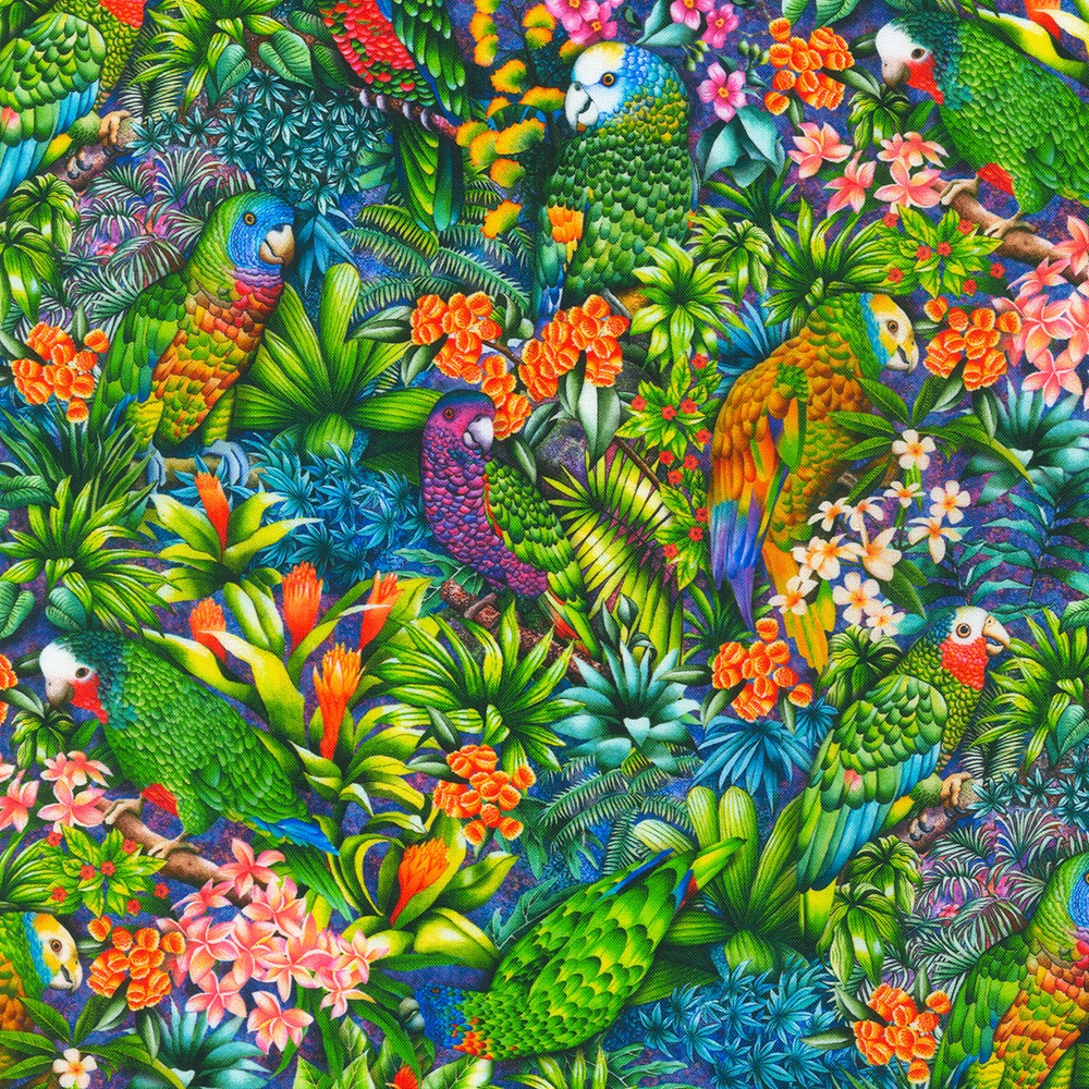 Tropical Canyon fabric