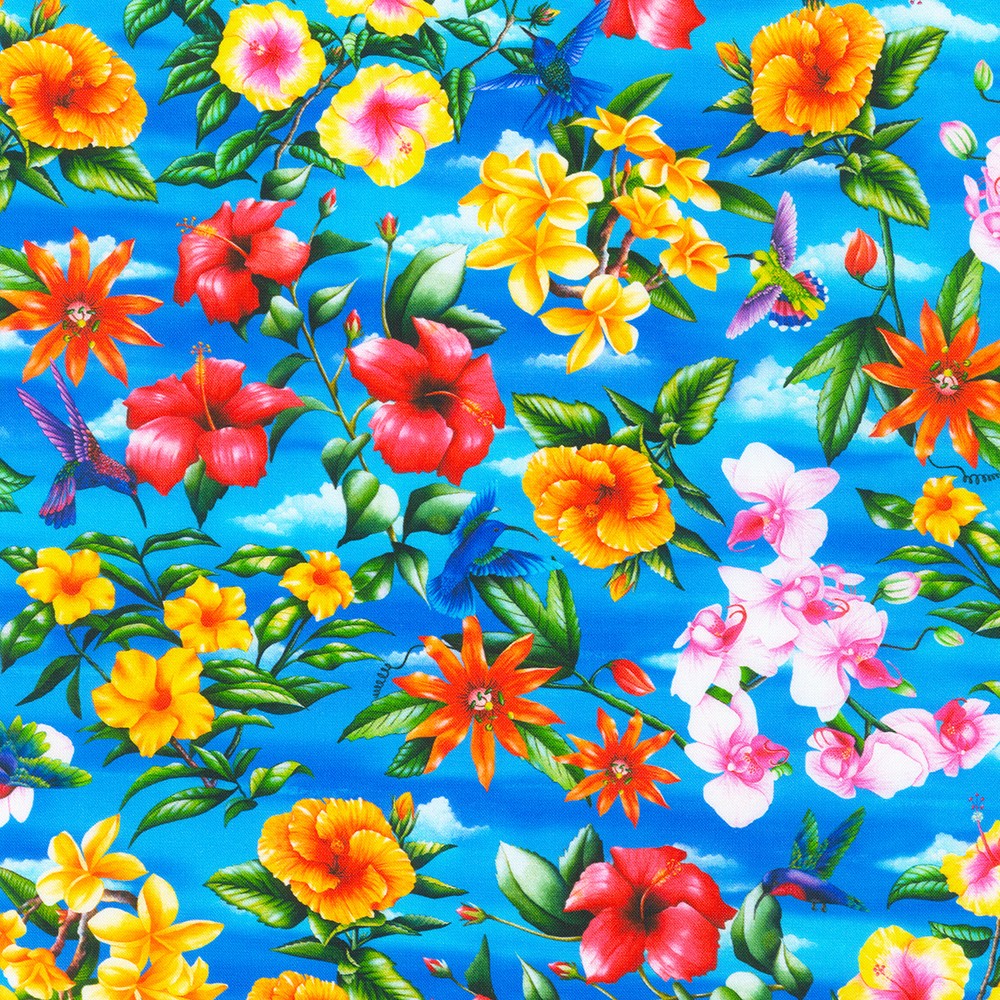 Tropical Canyon fabric